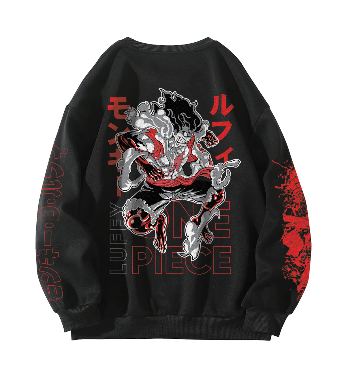 Monkey D. Luffy Designed Oversized Sweatshirt