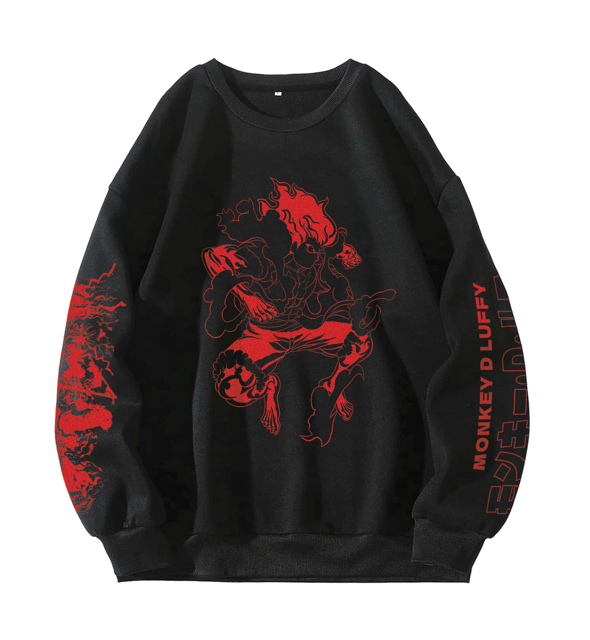 Monkey D. Luffy Designed Oversized Sweatshirt – Beliore