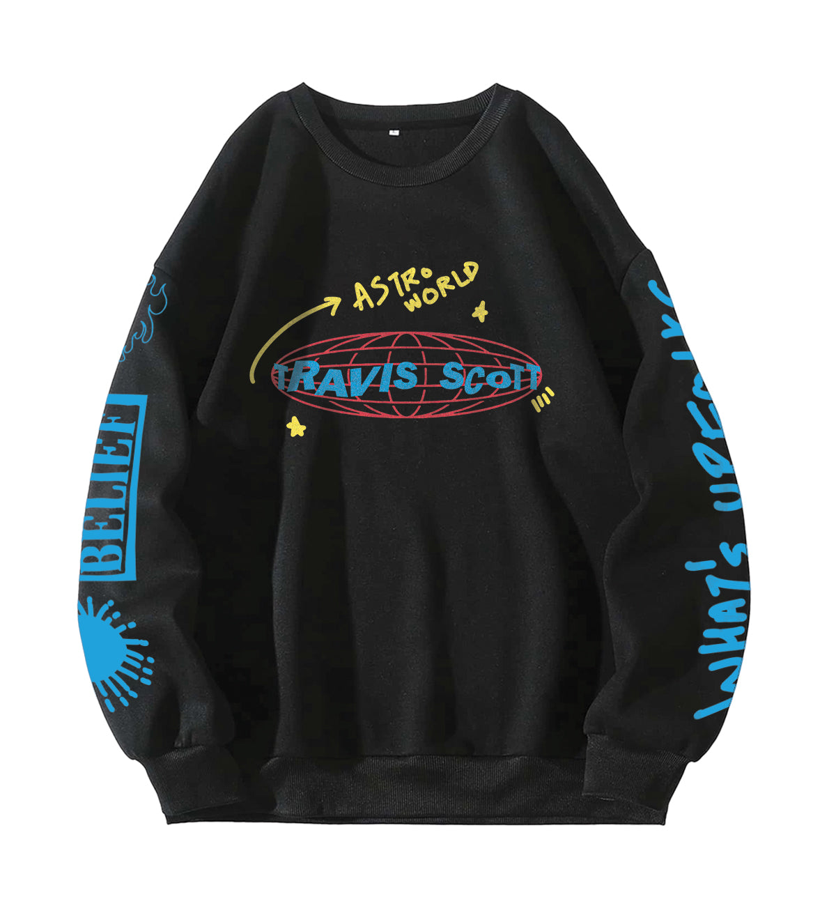 Travis Scott Designed Oversized Sweatshirt – Beliore