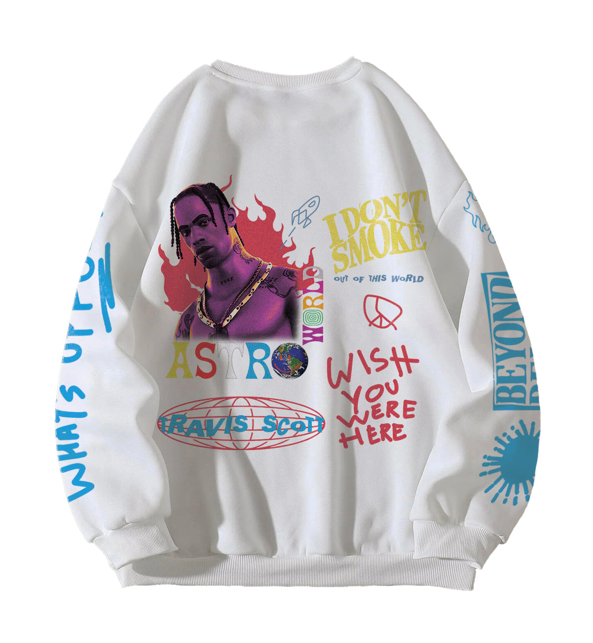 Travis Scott Designed Oversized Sweatshirt