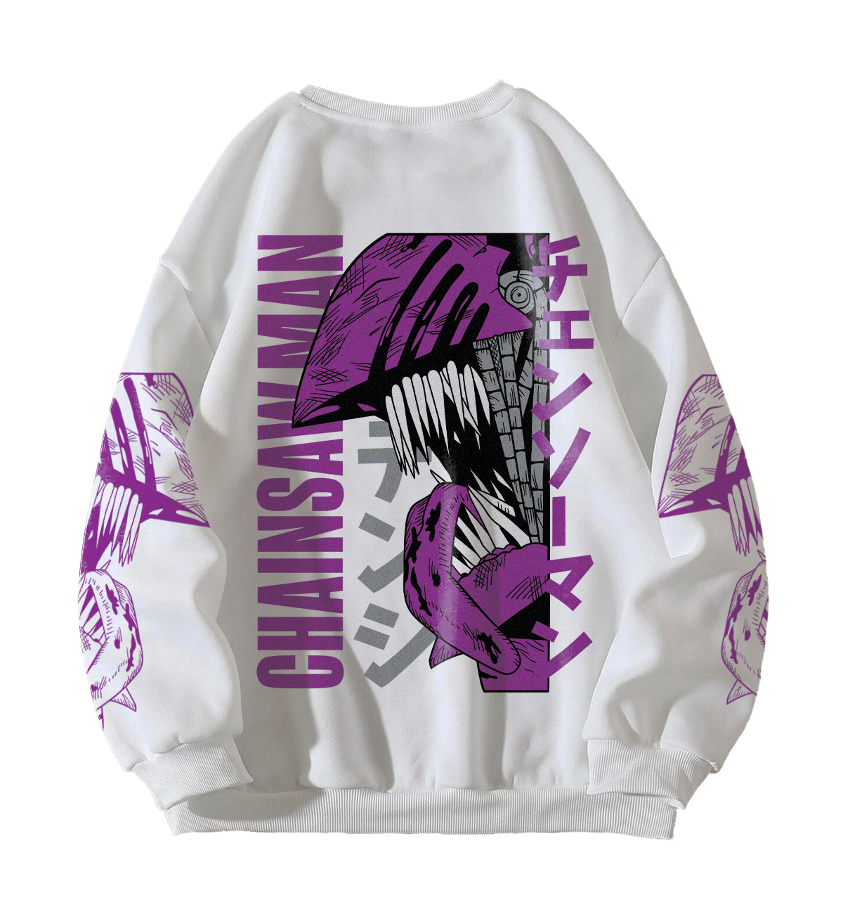 Chainsaw Men Designed Oversized Sweatshirt