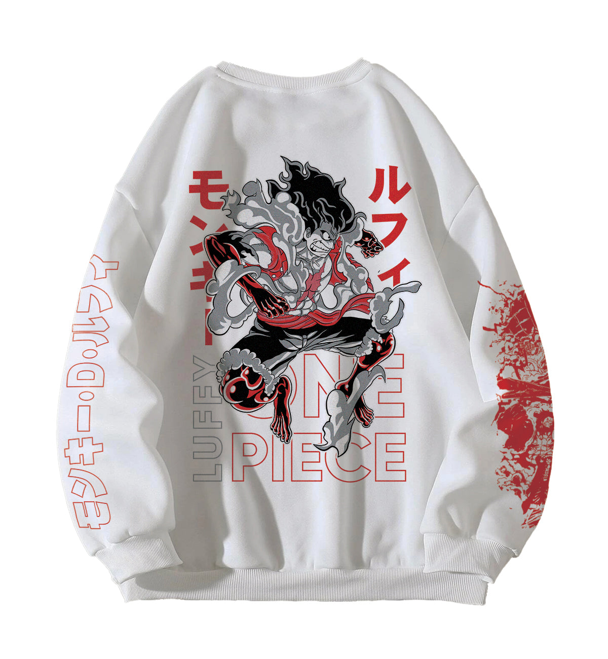 Monkey D. Luffy Designed Oversized Sweatshirt