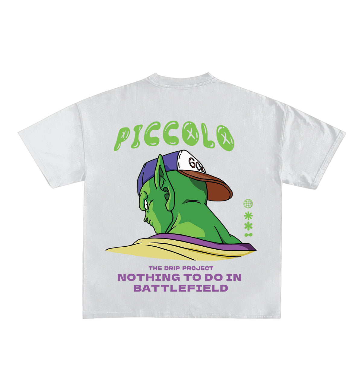 Piccolo Street Designed Oversized Tee