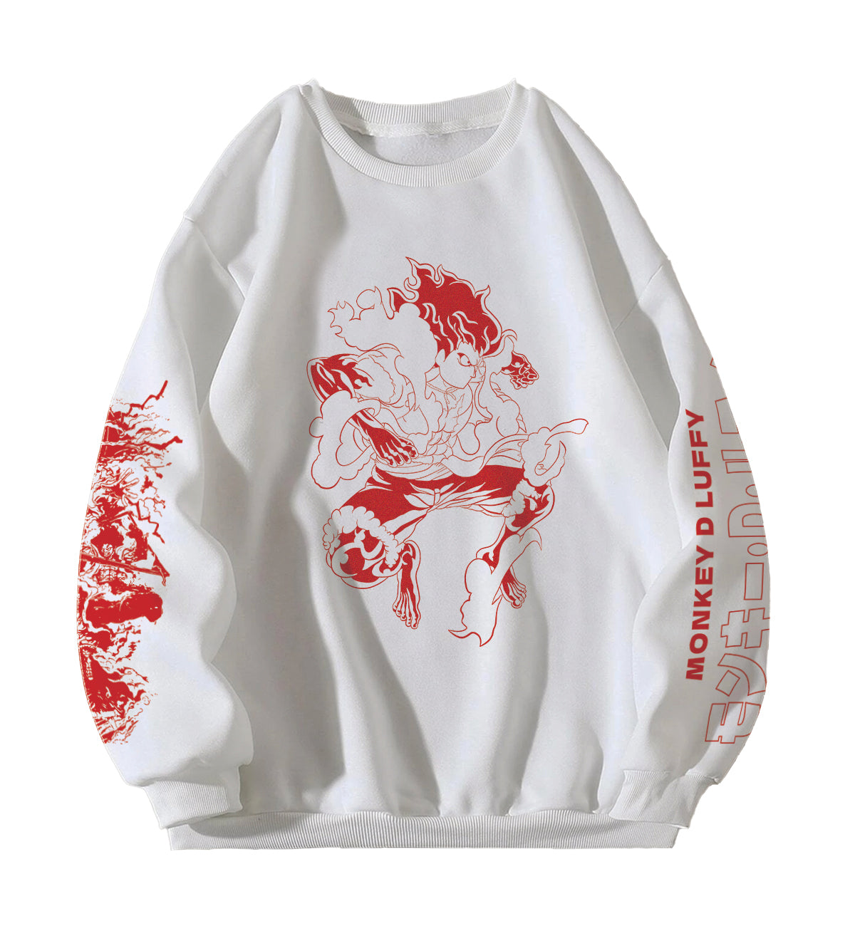 Monkey D. Luffy Designed Oversized Sweatshirt